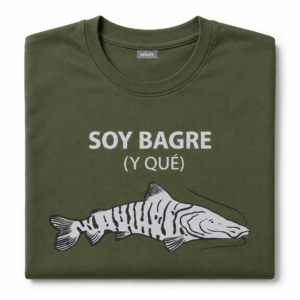 Soy Bagre y qué-Camiseta algodón