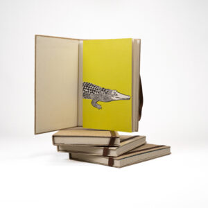 Libreta artesanal en taruya - Caimán aguja