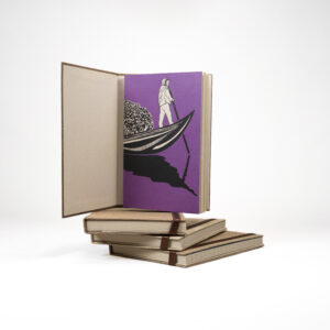Libreta artesanal en taruya- Mujer pescadora