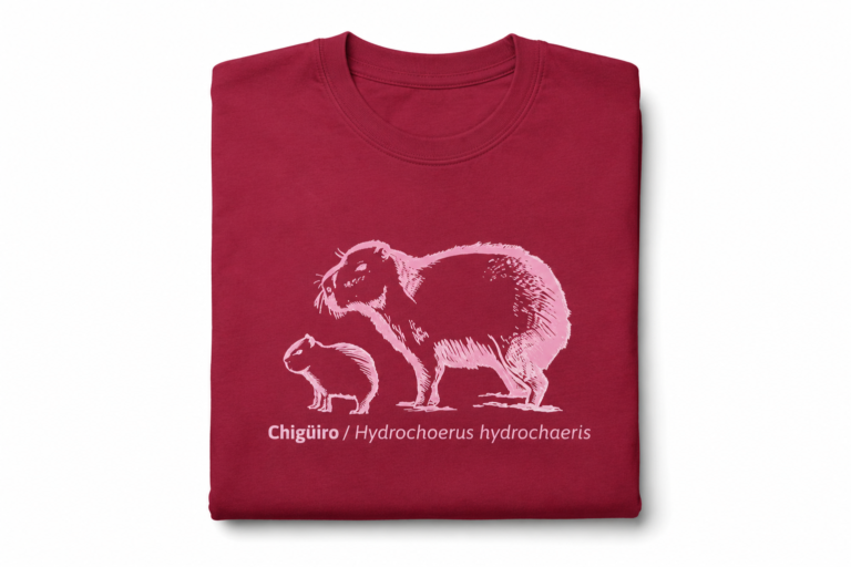 Camisetas Chigüiro -Guardianes de la Vida